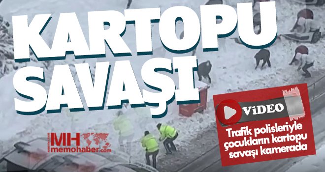  Gaziantep’te yürekleri ısıtan kartopu savaşı