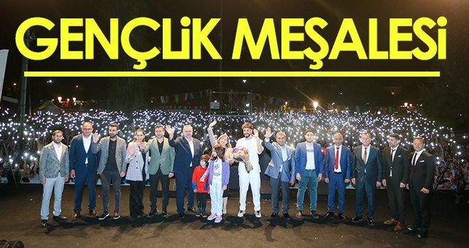  Gençlerin 19 Mayıs heyecanı festival coşkusuyla birleşti