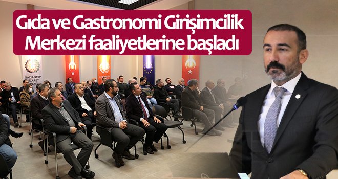  Gıda ve Gastronomi Girişimcilik Merkezi faaliyetlerine başladı
