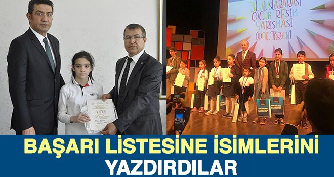  GKV’lilerin resimde uluslararası başarısı