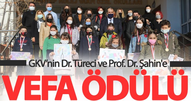  GKV’nin Dr. Türeci ve Prof. Dr. Şahin'e vefa ödülleri sahiplerini buldu