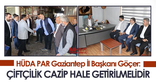  Göçer: Çiftçilik cazip hale getirilmelidir