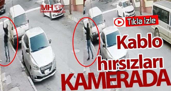  Kablo hırsızları polisten kaçamadı