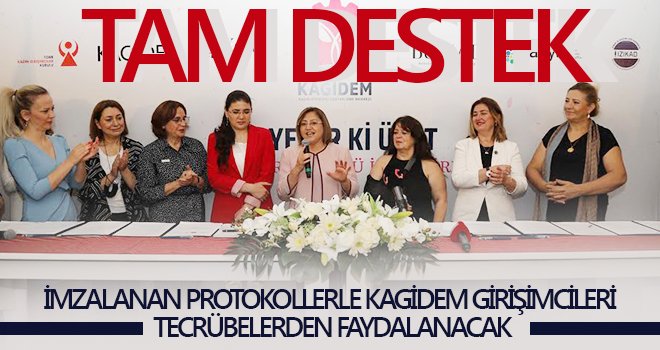  Kadın iş dünyasından KAGİDEM’e tam destek