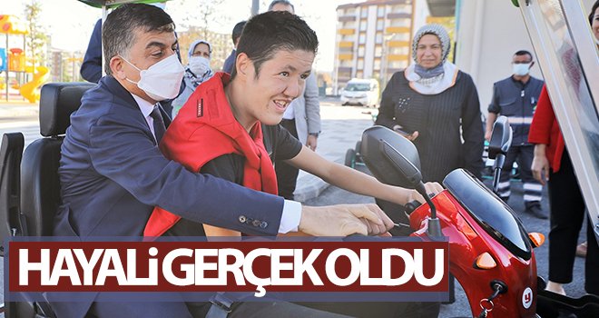  Kadir’in hayali gerçek oldu...