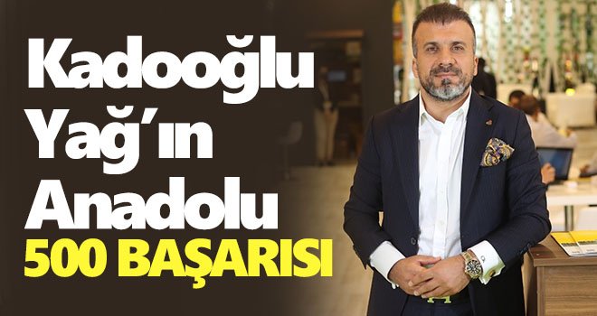 Kadooğlu Yağ’ın Anadolu 500 başarısı