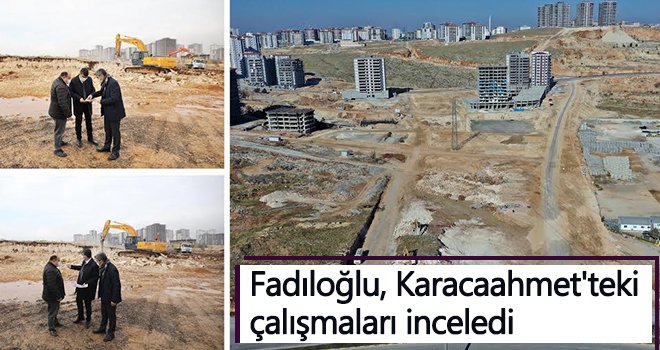  Karacaahmet'te bir park daha yapılıyor