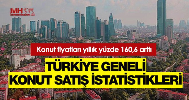  Konut fiyatları İstanbul’da bir ayda yüzde 9,7 yükseldi