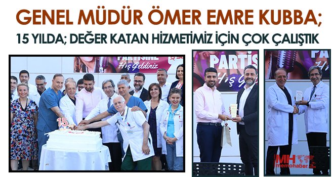  Kubba; 15 yılda; değer katan hizmetimiz için çok çalıştık