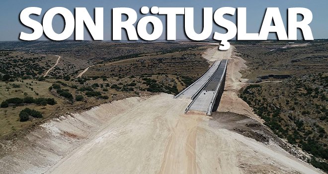 Kuzey Antep Yolu Viyadüğü'nde son rötuşlar