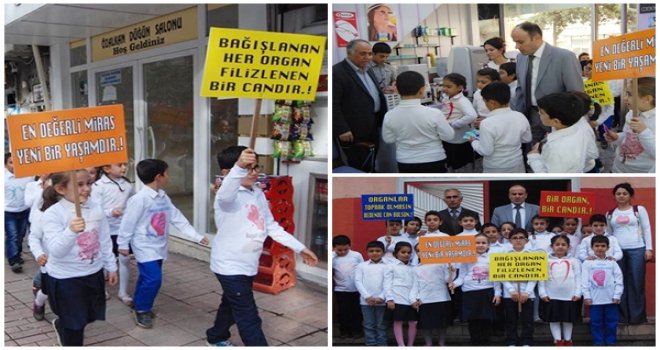  MİNİKLERDEN BÜYÜKLERE ÖRNEK OLACAK DAVRANIŞ