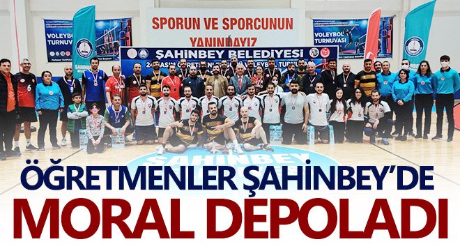  Öğretmenler Şahinbey’de moral depoladı