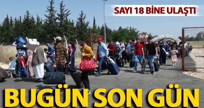  Öncüpınar Sınır Kapısı'nda bayram yoğunluğu