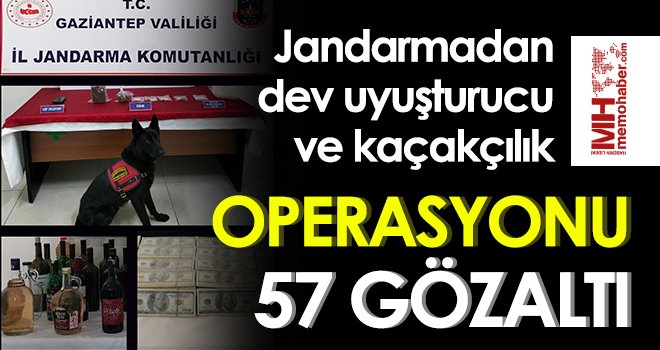  Operasyonda çok miktarda uyuşturucu madde ile kaçak malzeme ele geçirildi 