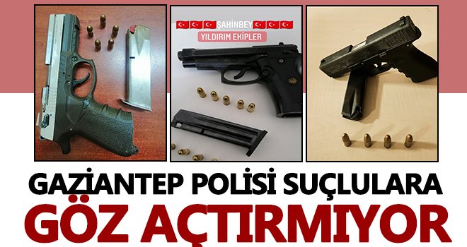  Polis suçlulara göz açtırmıyor! 134 şahsa işlem yapıldı