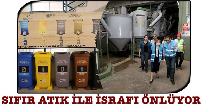  Şahin; Amacımız sıfır atık