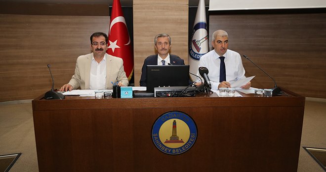  Şahinbey Belediyesi'nde Ekim ayı meclis toplantısı 