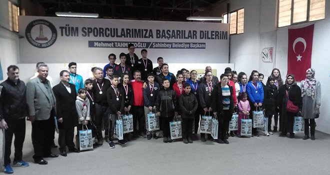  Şahinbey'de atıcılar kıyasıya yarıştı 