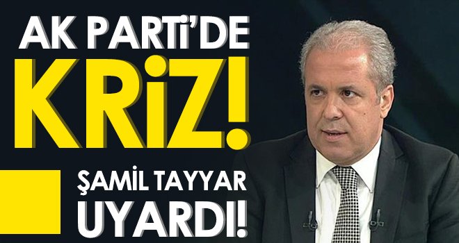  Şamil Tayyar'dan partisine sokak röportajı uyarısı!