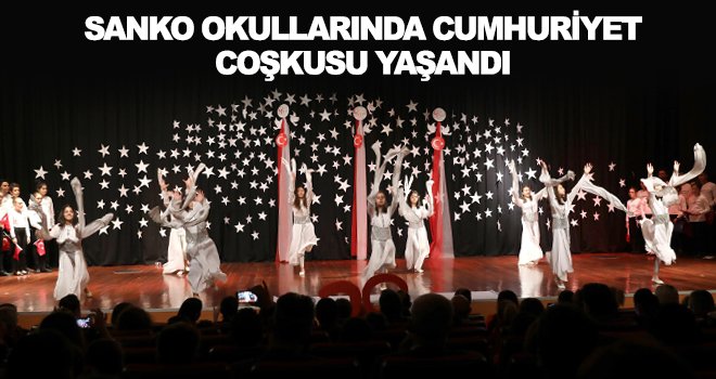  SANKO Okulları’nda coşkulu tören
