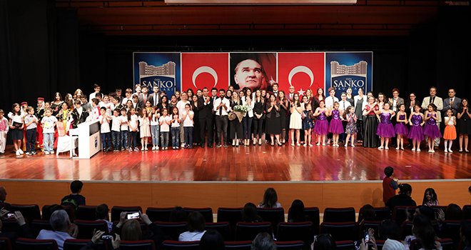  Sanko okullarından unutulmaz bir müzik gecesi