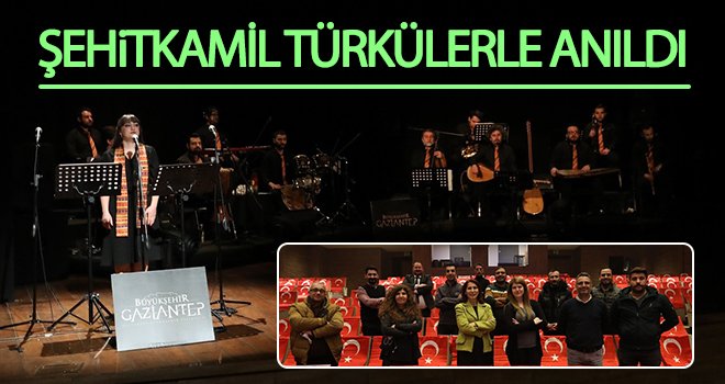  Şehit Mehmet Kamil, 101’inci yıl dönümünde türkülerle anıldı
