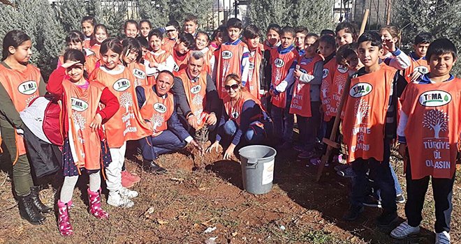  Süleyman Şah İlkokulu konuğu TEMA Vakfı