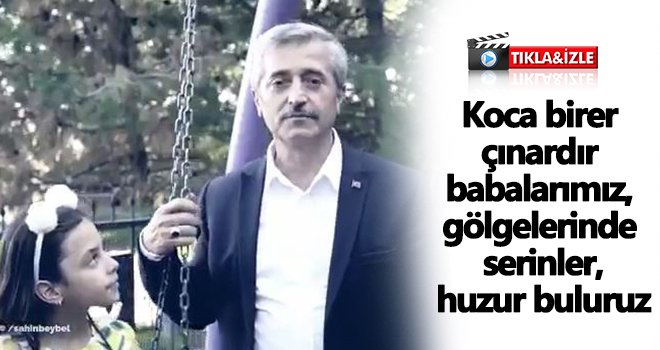  Tahmazoğlu'dan 'Babalar Günü' mesajı