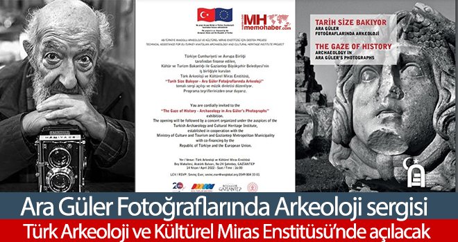  Tarih Size Bakıyor, Ara Güler Fotoğraflarında Arkeoloji Sergisi