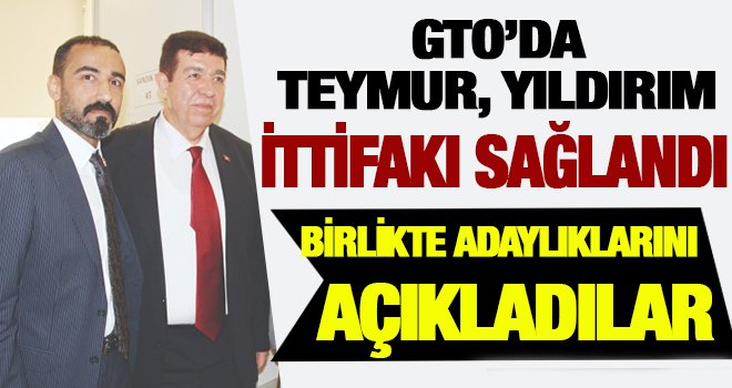  Ticaret Odasında ilk ittifak belli oldu
