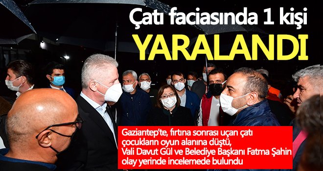  Vali Davut Gül: Bir hemşehrimiz hafif yaralı