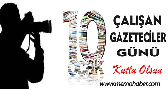 10 Ocak Çalışan Gazeteciler Günü