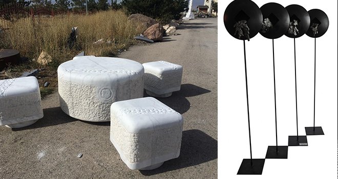 “1+1 Serap ve Mustafa Bulat Heykel Sergisi”