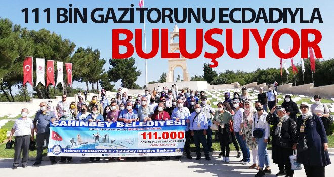 111 bin gazi torunu ecdadıyla buluşuyor