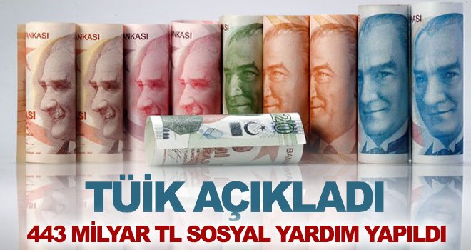 13 milyon kişi yardım maaşı aldı