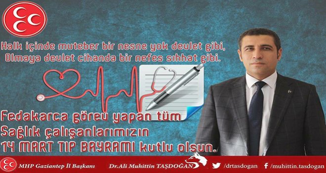 Tıp Bayramı kutlama