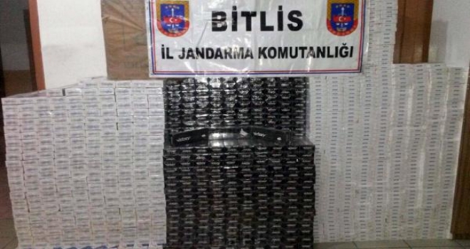 Jandarmadan Kaçak Sigara Operasyonu