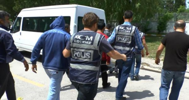 Edirnede Torbacı Operasyonunda 7 Tutuklama 