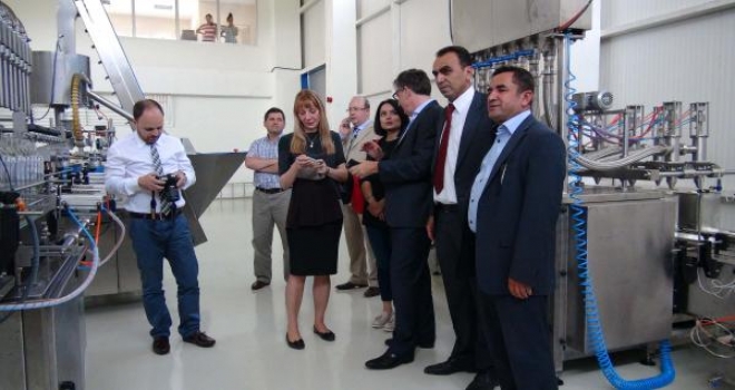 Birleşmiş Milletler Heyeti, Kiliste Zeytinyağı Tesisini İnceledi