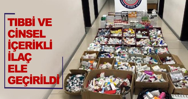 1,5 milyon lira değerinde kaçak ilaç ele geçirildi