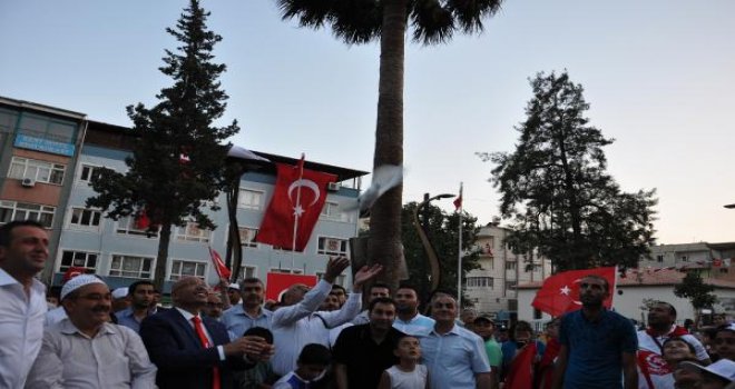 15 Temmuz şehitleri için 249 güvercin uçuruldu