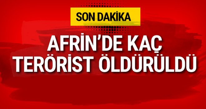 1641 terörist etkisiz hale getirildi