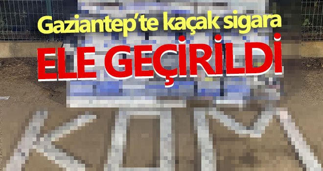 17 bin 130 paket kaçak sigara ele geçirildi