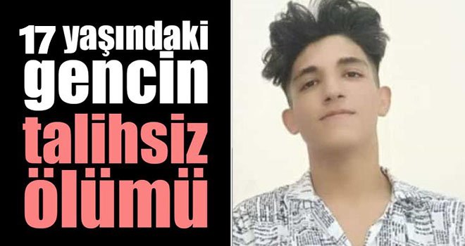 17 yaşındaki genç, motosikletiyle yaptığı kazada hayatını kaybetti 