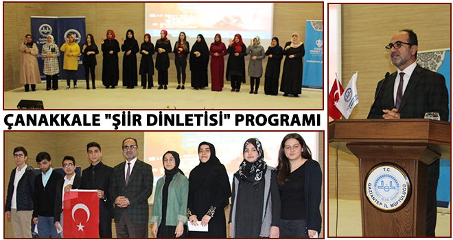 18 Mart Çanakkale Zaferi 'Şiir Dinletisi'