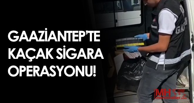 2 bin 110 paket gümrük kaçağı sigara ele geçirildi