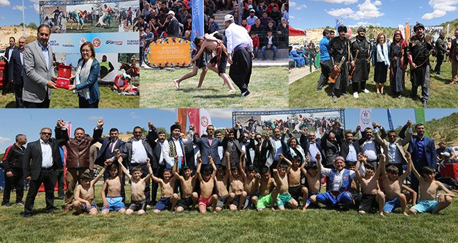 2. Uluslararası Aşırtmalı Aba Güreşi” yarışmaları başladı.