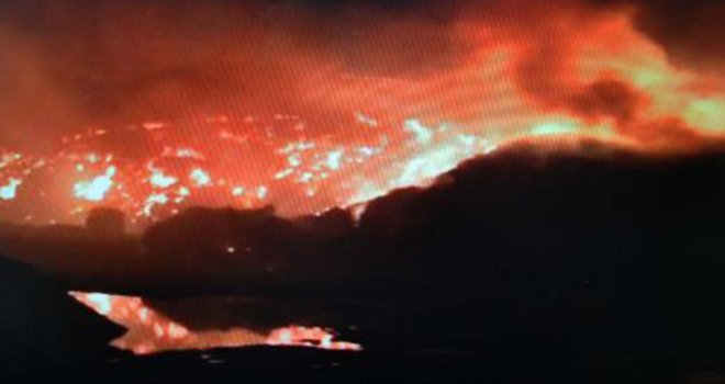 20 Bin Balya Saman Kül Oldu