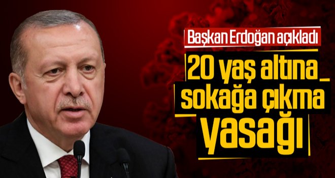 20 Yaş Altına Sokağa Çıkma Yasağı Getirildi