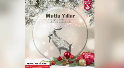 ALPASLAN TİCARET'ten yılbaşı kutlaması